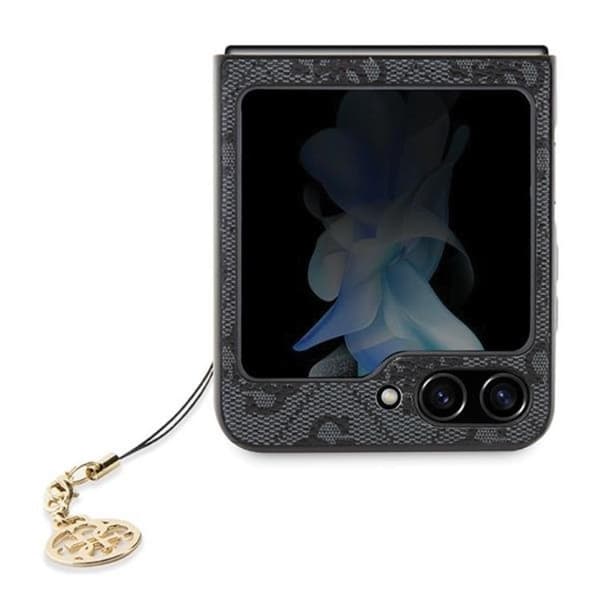 Guess Mobilskal till Galaxy Z Flip 5 Charms Collection - Grå Grå