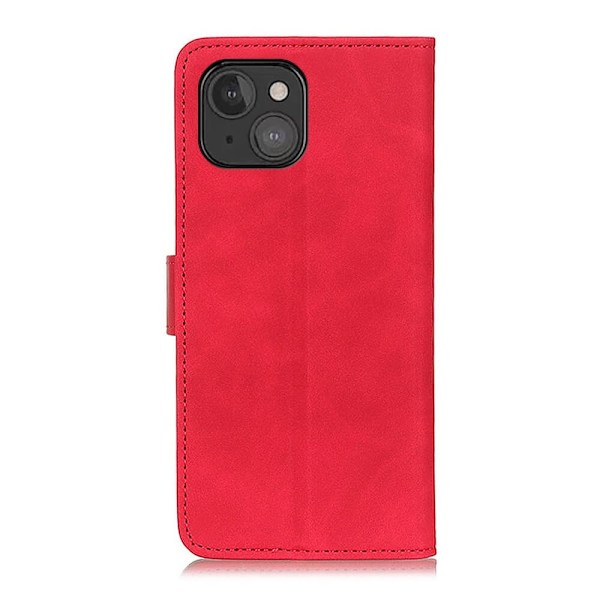 Khazneh Retro Plånboksfodral till iPhone 13 Mini - Röd Röd