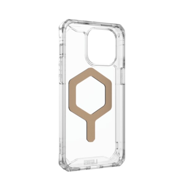 UAG iPhone 15 Pro Max Mobilskal Magsafe Plyo - Ice/Guld