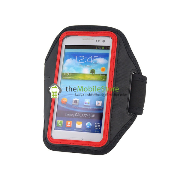 Sportarmband till Samsung Galaxy S3 i9300 (Röd)