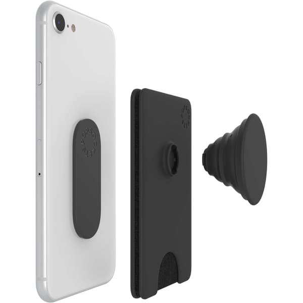 POPSOCKETS Kortholder Pung PopWallet - Sort Black