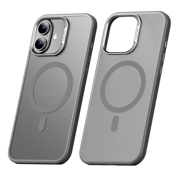 SULADA Mobilskal till iPhone 17 MagSafe PC+TPU - Titangrå Grå