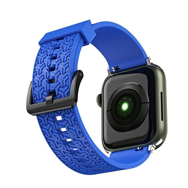 Apple Watch 2/3/4/5/6/7/SE (38/40/41mm) Armband - Blå Blå