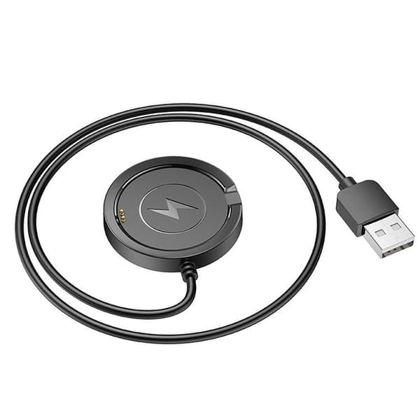 HOCO charging Kabel for smartwatch Y22 0.6 m black