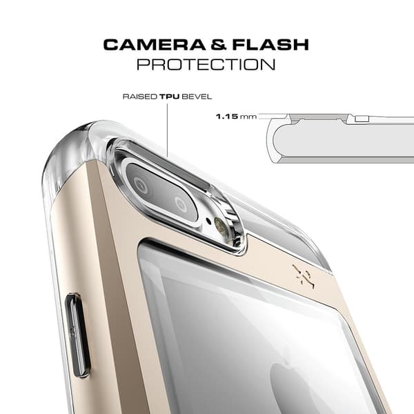 Ghostek Cloak 2 Taske til Apple iPhone 7 Plus - Lyserød Pink