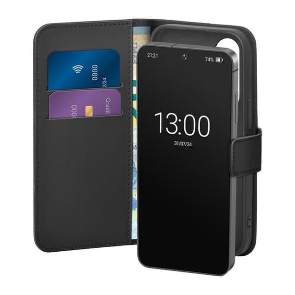 Puro Plånboksfodral för Galaxy S26 Plus Eco-Leather - Svart