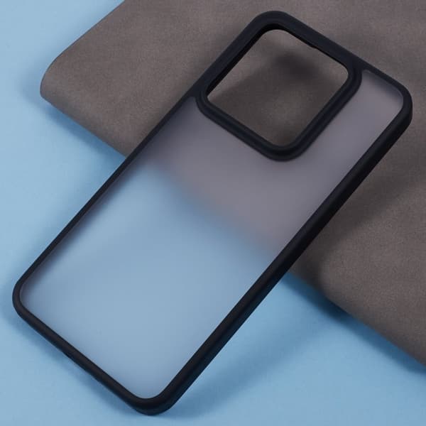 X-LEVEL Mobilskal till Xiaomi 14 PC+TPU Svart Fingeravtrycksfri