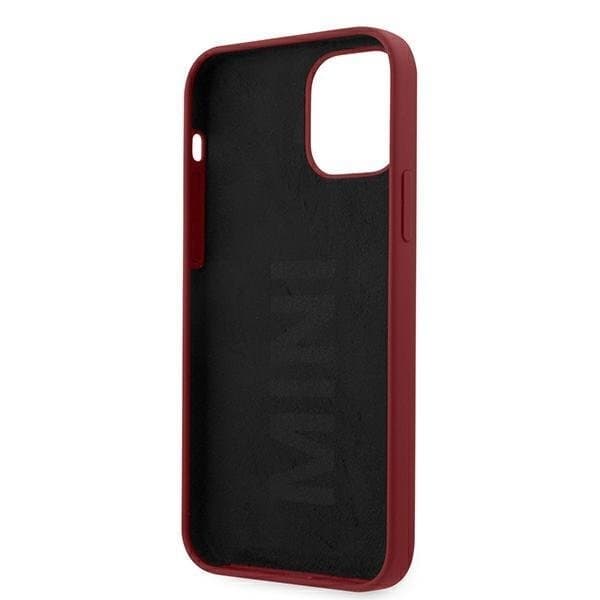 MINI Silicone Tone On Tone Skal iPhone 12 Pro Max - Punainen Red