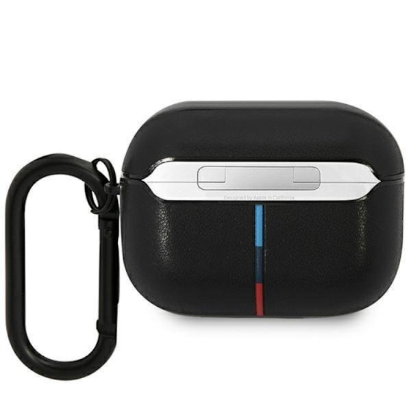 BMW Airpods Pro Skal Läder Curved Line - Svart Svart