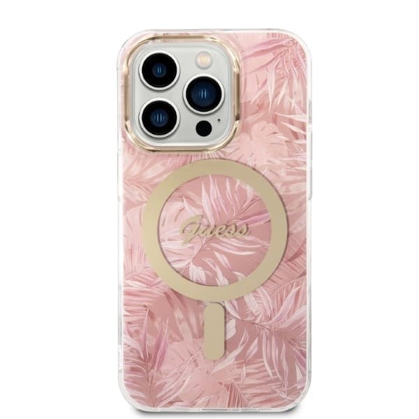 Guess Mobilskal till iPhone 14 Pro MagSafe MagSafe Jungle