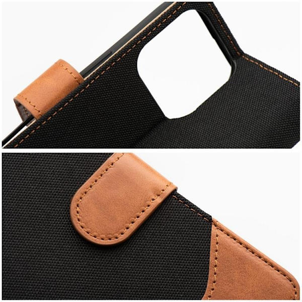 iPhone 16 Plus Plånboksfodral Jeans - Svart Svart