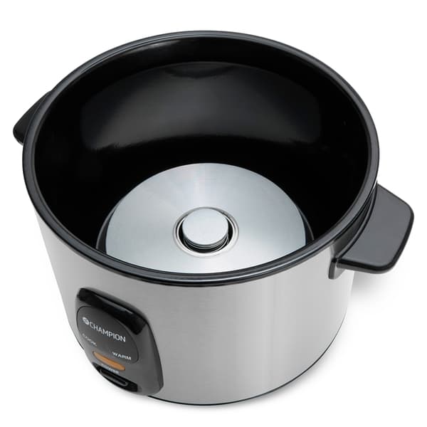 Champion Riskokare Ceramic 1.5L 500W RK500 Rostfri Silver