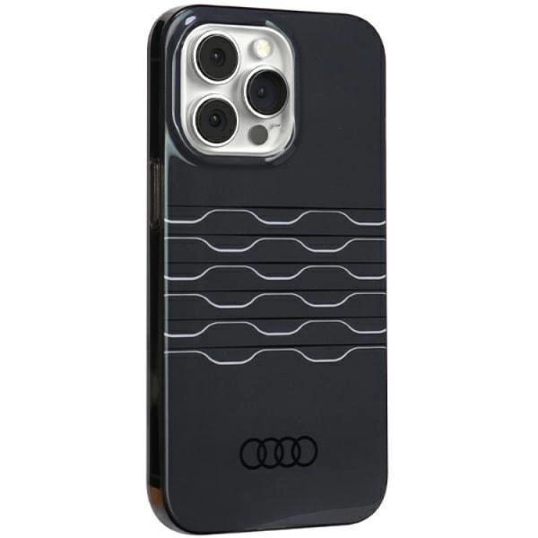 Audi iPhone 13 Pro Max matkapuhelimen suojakuori Magsafe IML - musta