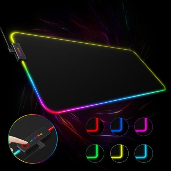 Tronsmart Spire Soft Gaming RGB musemåtte (80 x 30 x 0,4 cm) Til