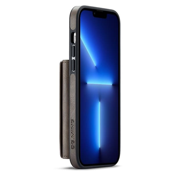 DG.MING M5 Series Mobilskal till iPhone 13 Pro Magnetiskt Brun