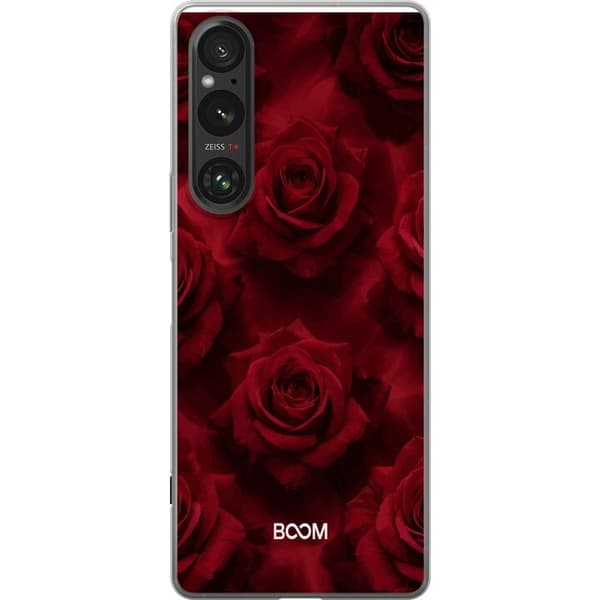 Mobilskal till Sony Xperia 1 V med Crimson Rose