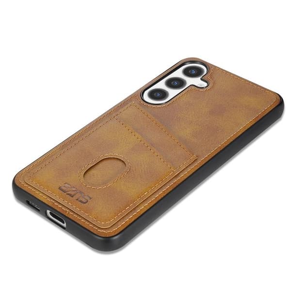 AZNS Mobilskal till Galaxy A37 5G korthållare Calf Texture Brun