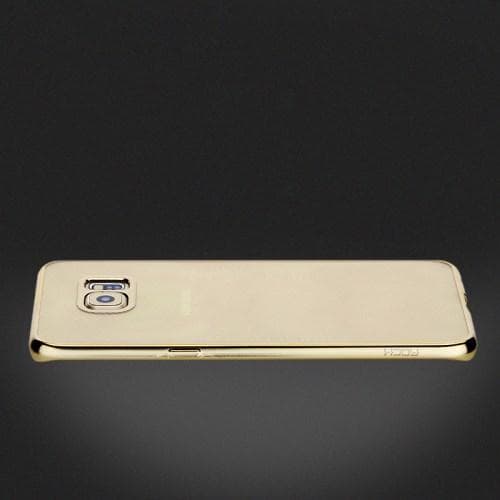 Rock Flame Series Flexi Cover til Samsung Galaxy S6 Edge Plus - Yellow