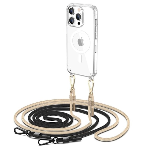 Tech-Protect iPhone 15 Pro -puhelinkaulakotelo Magsafe Flexair Transparent