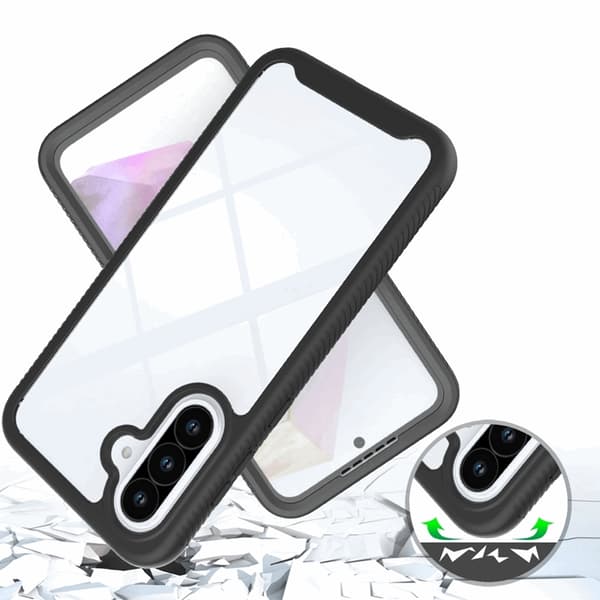 Tech-Protect telefontaske til Galaxy A36/A56 5G Defense - Sort Svart