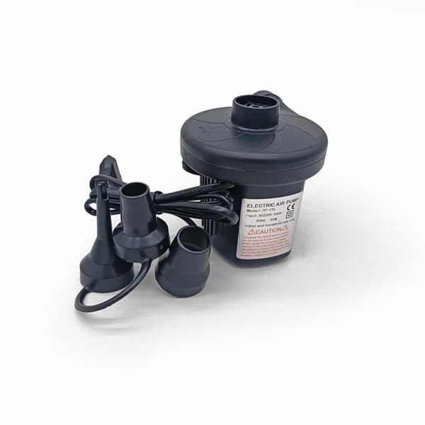 Elektrisk Oppustelig Pumpe HT-196 - Sort Svart