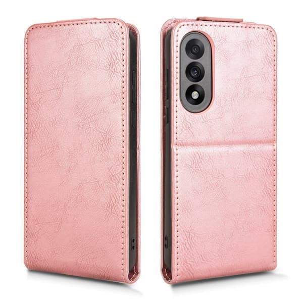 OnePlus Nord 5 Plånboksfodral Vertical Flip Läder - Roséguld Roséguld