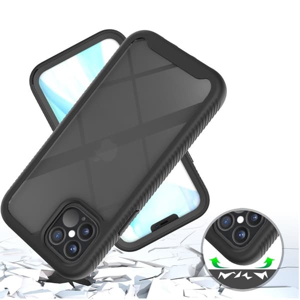 Skal till iPhone 12 Pro Max - Svart Black
