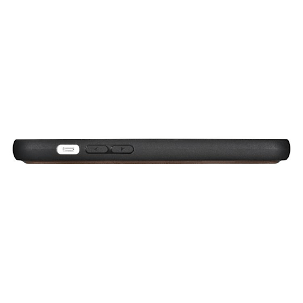 iCarer iPhone 14 Plånboksfodral 2in1 Äkta Läder Anti-RFID - Mörkbrun
