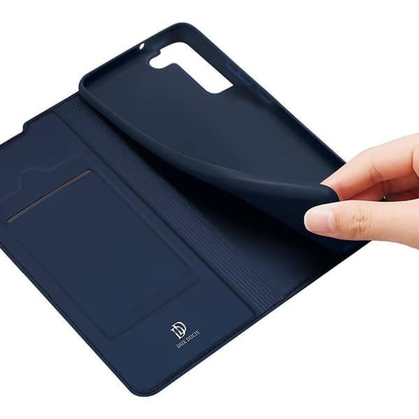 Dux Ducis Skin Pro -lompakkokotelo Galaxy S22 Plus - Sininen Blue