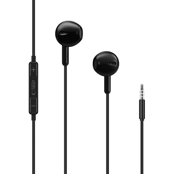 Tech-Protect Hörlurar Mini Jack Core G4 Ultraboost - Svart