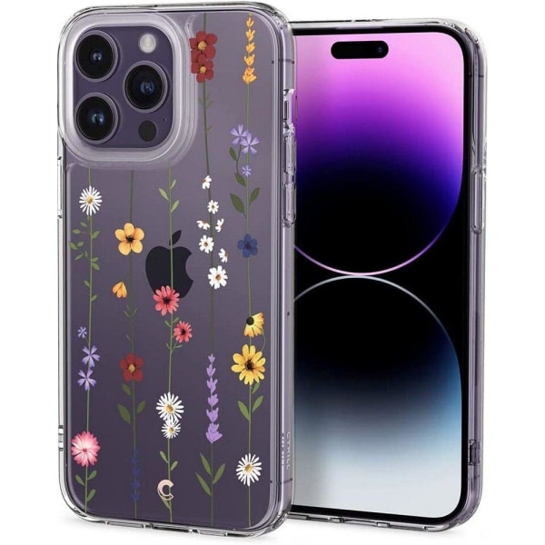 Spigen iPhone 14 Pro Skal Cyrill Cecile - Flower Garden