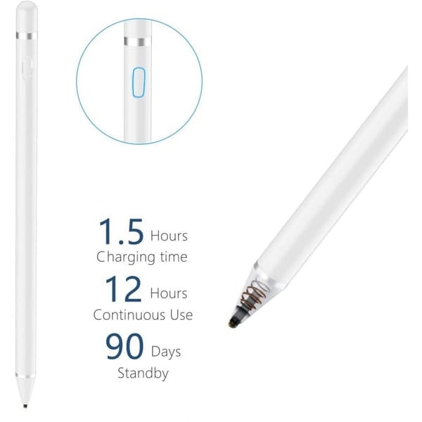 Aktiv Stylus Pen - Hvid White