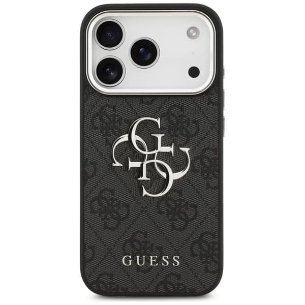 Guess telefonetui til iPhone 17 4G Big 4G Classic Logo - Sort Svart