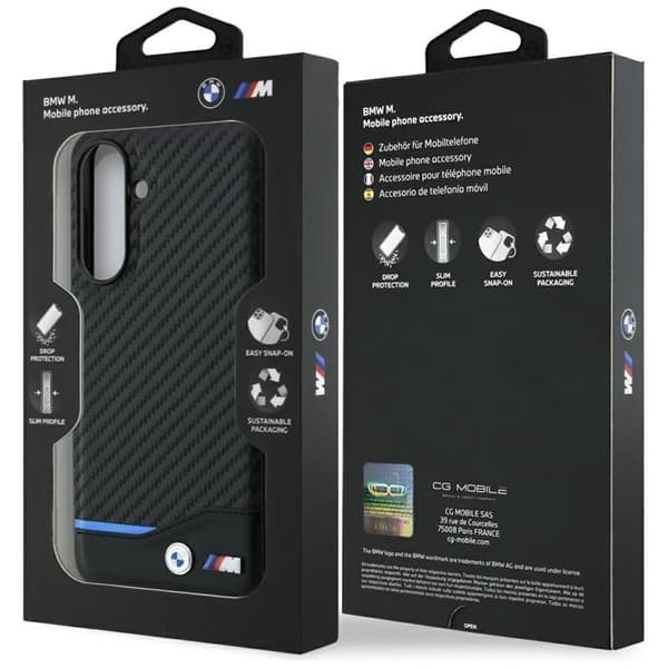 BMW Mobilskal För Galaxy A56 M Carbon - Svart Svart