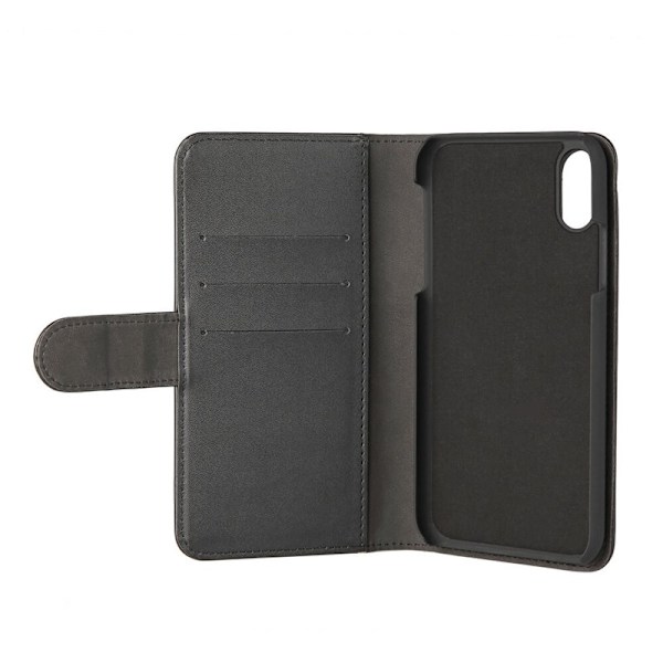 GEAR Plånboksfodral med magnetskal till iPhone XS Max - Svart Svart