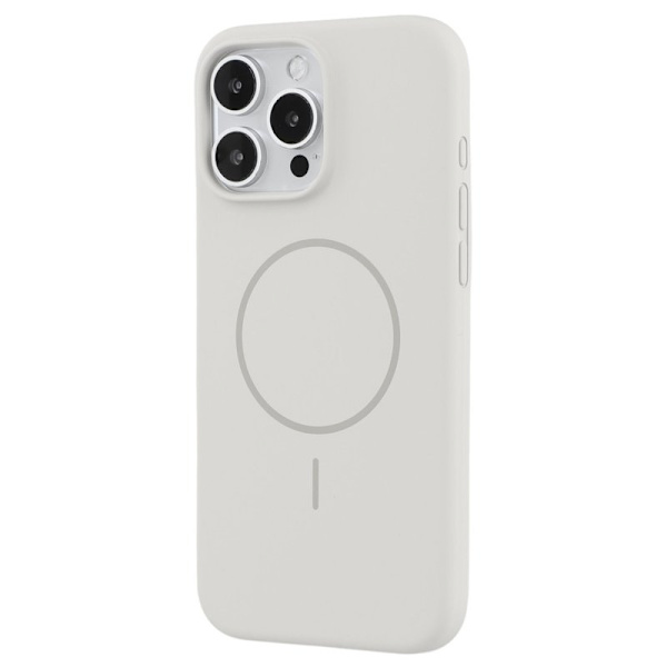 X-LEVEL Mobilskal till iPhone 16 Pro Max MagSafe Liquid Silicone Grå
