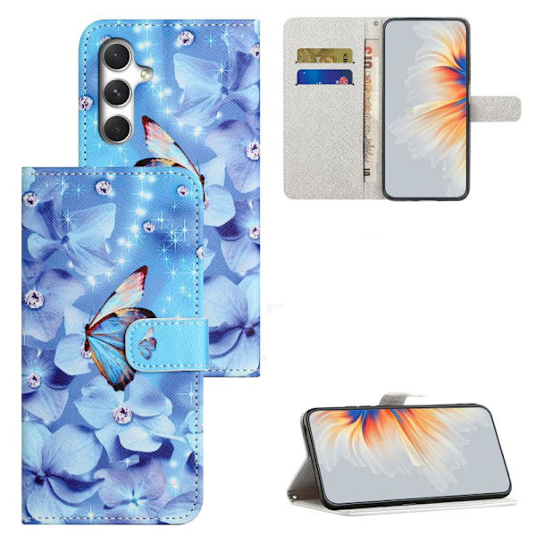 Plånboksfodral för Samsung Galaxy S26 Plus Konstläder - Mörkblå