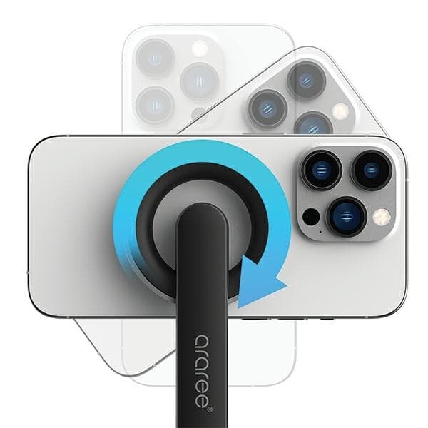 Araree Selfiestick MagSafe Tripod Bluetooth Magfie Pod - Vit Vit