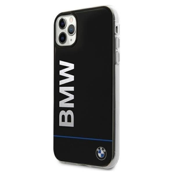 BMW Signature Printed Logo Skal iPhone 11 Pro Max - Musta Black