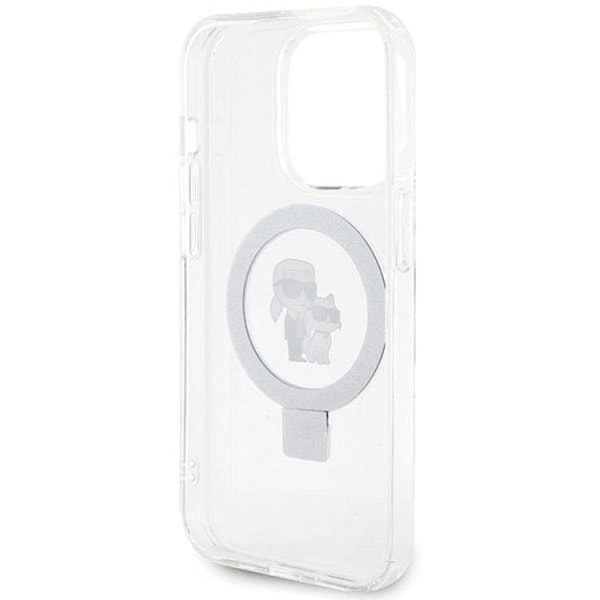 Karl Lagerfeld iPhone 14 Pro Max Mobilskal MagSafe Ringställ
