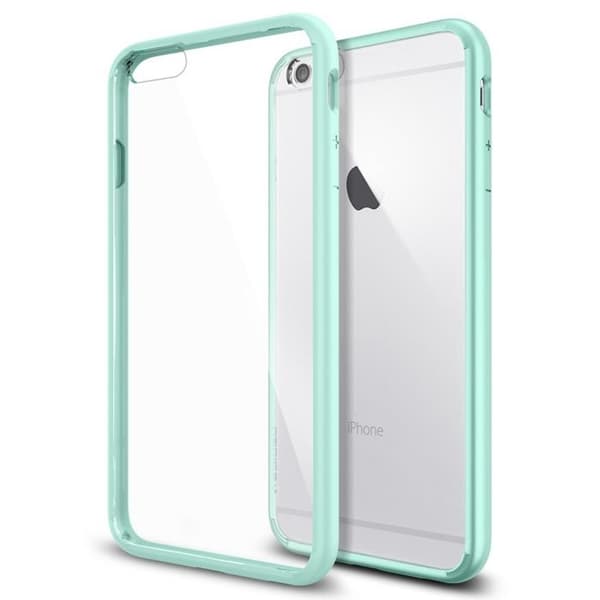 SPIGEN Ultra Hybrid skal till Apple iPhone 6(S) Plus (Mint) Blå
