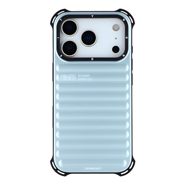 YOUNGKIT Mobilskal till iPhone 17 Pro MagSafe Suitcase Texture - Blå Blå