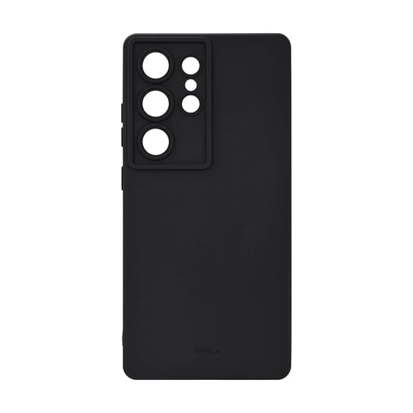 Onsala telefonetui til Galaxy S25 Ultra Silicone Feeling Genanvendt - Sort Black