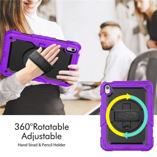 iPad 10.9" (2022)/iPad 11" (2025) Mobilskal Drop-Proof - Lila Lila