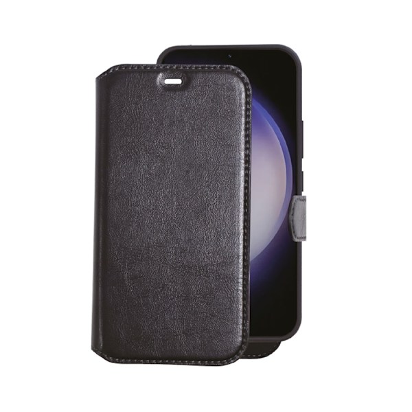 CHAMPION Galaxy S23 Plånboksfodral 2-in-1 Slim - Svart Svart