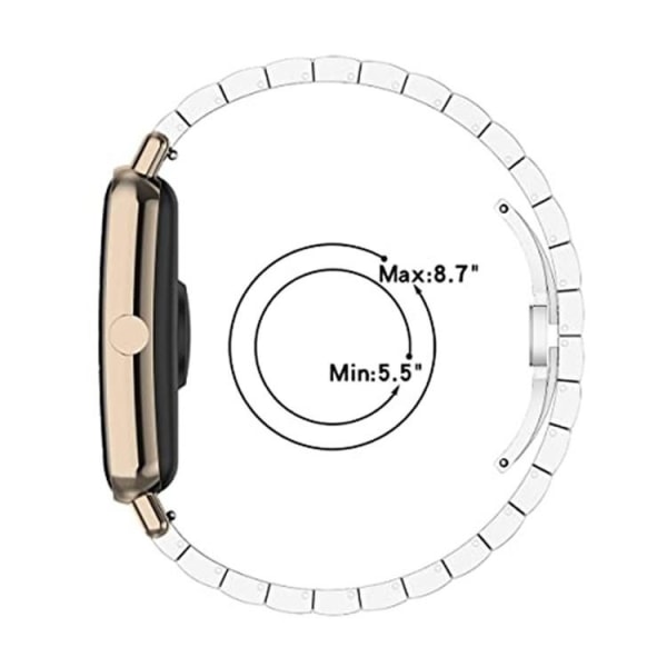 Galaxy Watch 6 (44mm) armbånd i rustfrit stål - sølv