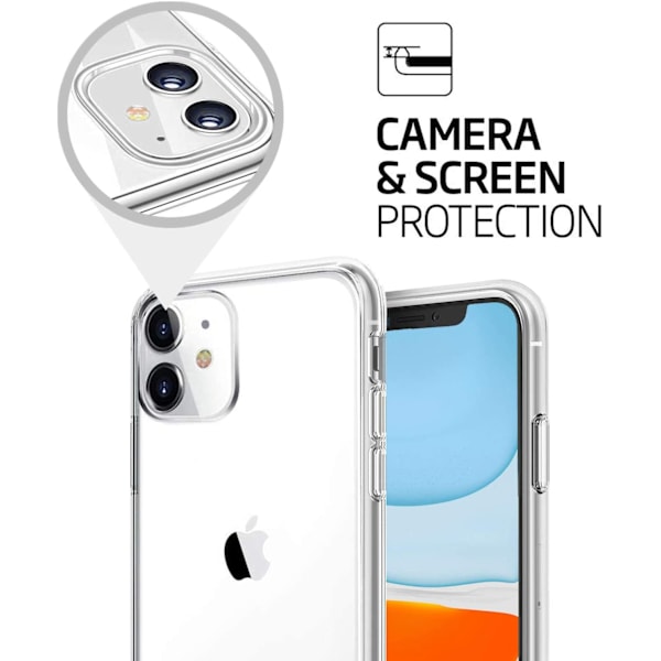 Mobilskal till iPhone 11 Pro Max TPU - Transparent Transparent