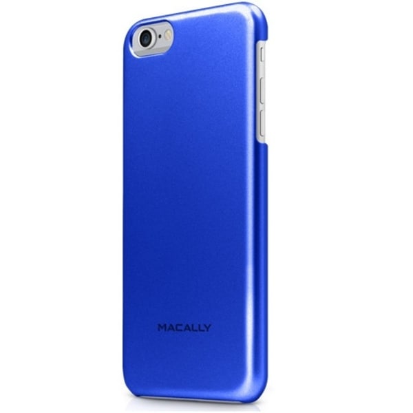 Macally Skal till Apple iPhone 6(S) Plus - Metallic Blue Blå