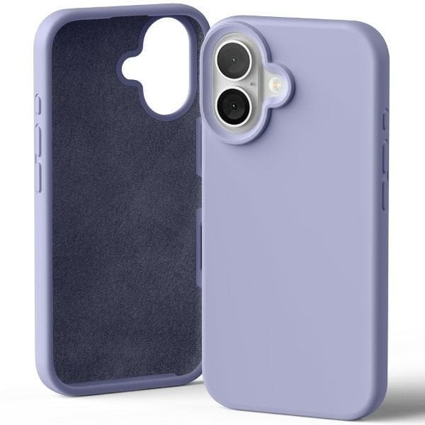Mercury Mobilskal till iPhone 16 Silikon - Lavendel Lila