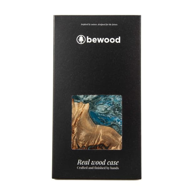 Bewood Mobilskal till iPhone 15 Pro Max Unique Planets Earth Flerfärgad
